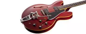 ES-330 VOS Hollowbody W/P-90\'s & Bigsby in Cherry